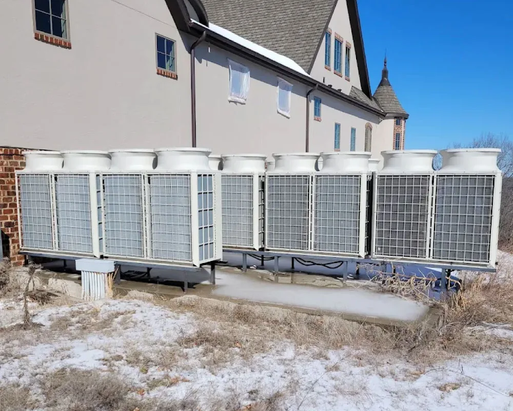 Commercial refrigeration equipment in a professional kitchen setting