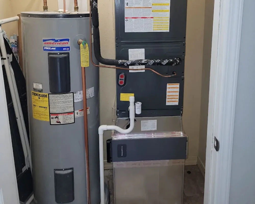 Water conditioning and softening system installed in a Branson home