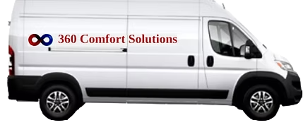 360 Comfort Solutions service van
